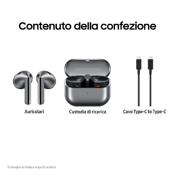 Cuffie e Auricolari - GALAXY BUDS 3 SILVER