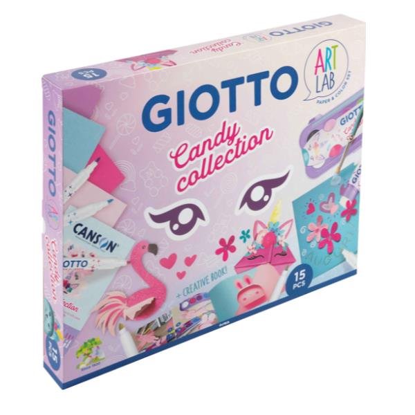 GIOTTO ART LAB CANDY COLLECTION KIT CREATIVO PER …