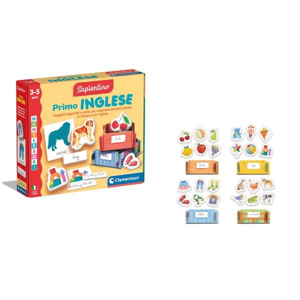 CLEMENTONI SAPIENTINO MONTESSORI PRIMO INGLESE GIOCO EDUCATIVO PER …