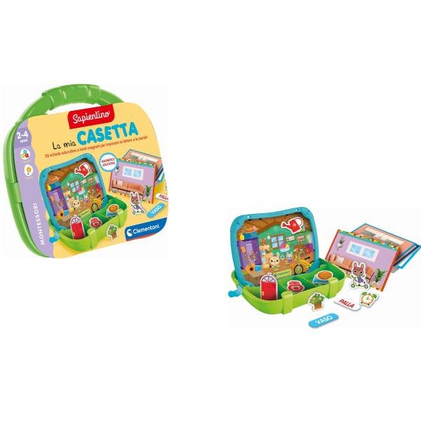 CLEMENTONI SAPIENTINO MONTESSORI LA MIA CASETTA VALIGETTA MAGNETICA …