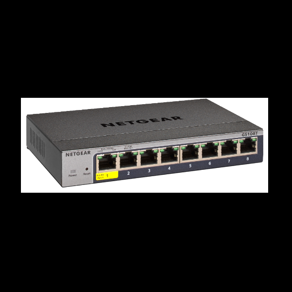 NETGEAR Smart GS108Tv3 - Switch - intelligente - …