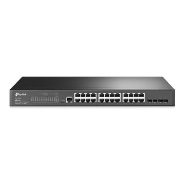 TP-LINK Switch Managed L2 con 24 Porte Gigabit …