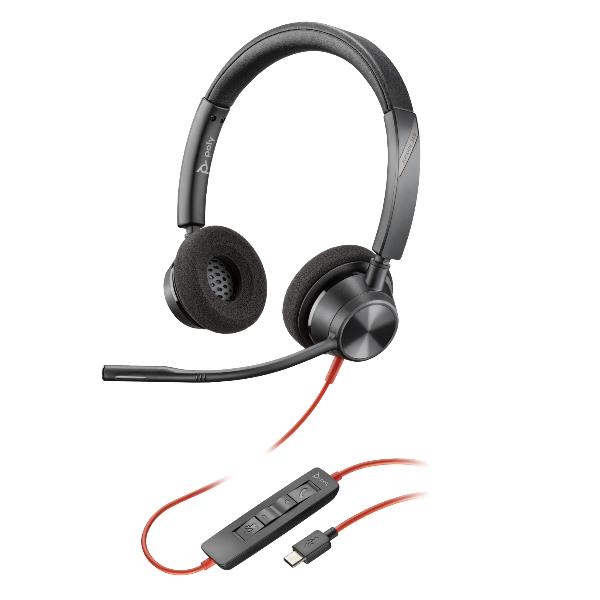 Poly Blackwire 3320 con connettore USB-C + adattatore …