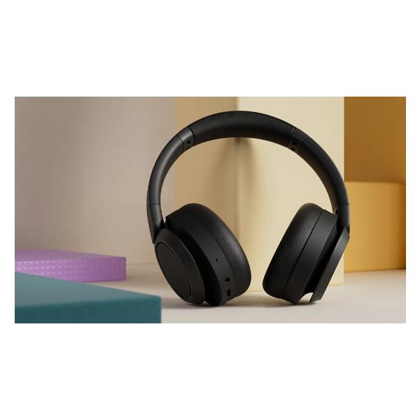 Philips cuffie wireless con microfono, cancellazione rumore, black …