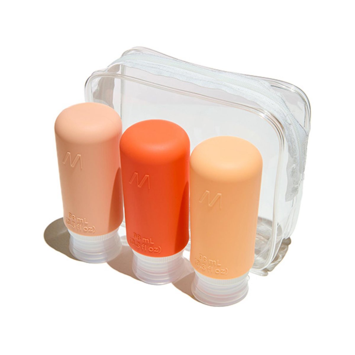 MUITOMAS SET DI 3 FLANCONCINI DA VIAGGIO IN …