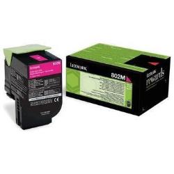 LEXMARK 802M TONER MAGENTA PER CX410DE/ CX410DTE e …