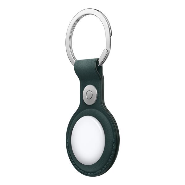APPLE AirTag FINEWOVEN KEY RING PORTACHIAVI DARK GREEN