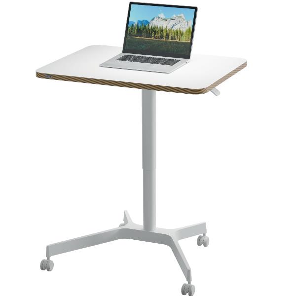 Scrivania Compatta pneumatica Sit-Stand mobile 80x60x75-114cm Leitz