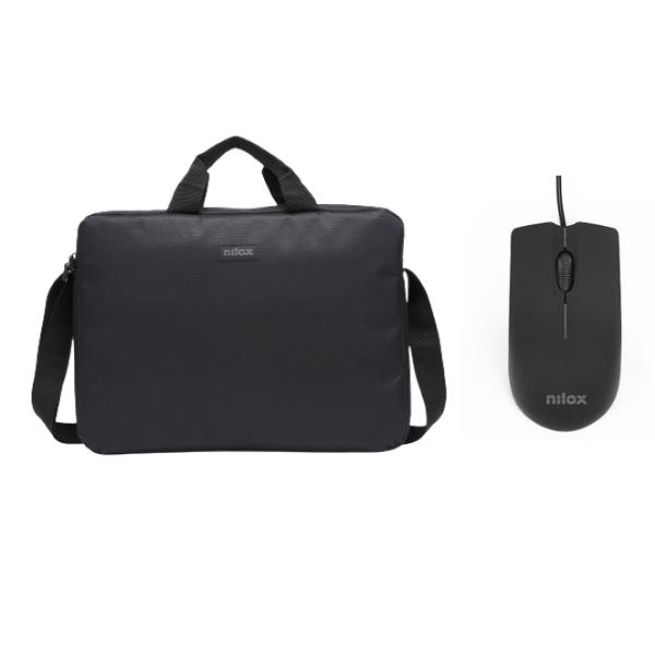 NILOX TECH - Borsa Laptop 15,6+Mouse USB 1000 …