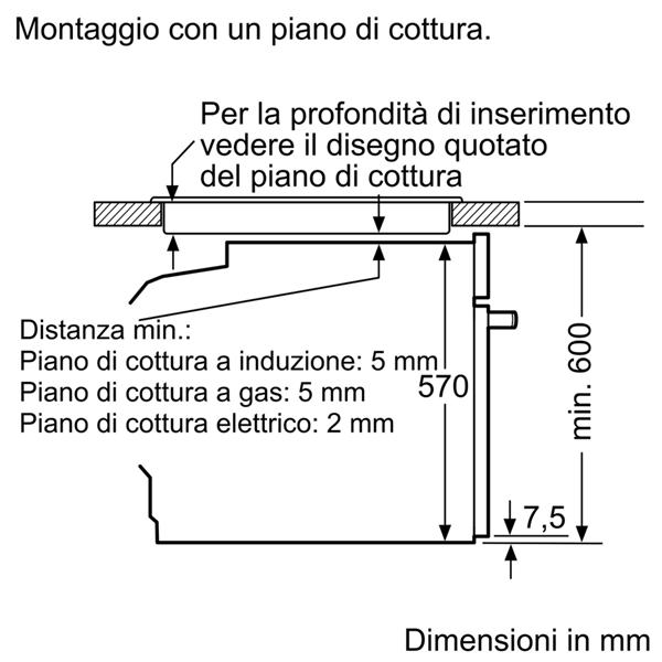 Bosch HBA171BS3 Serie 2 Forno da incasso 60 …