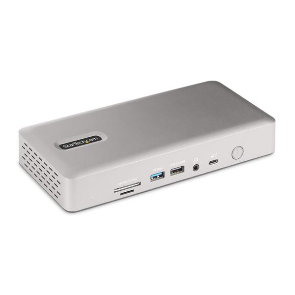 StarTech.com Thunderbolt 4 Multi-Display Docking Station, Quad/Triple/Dual Monitor …