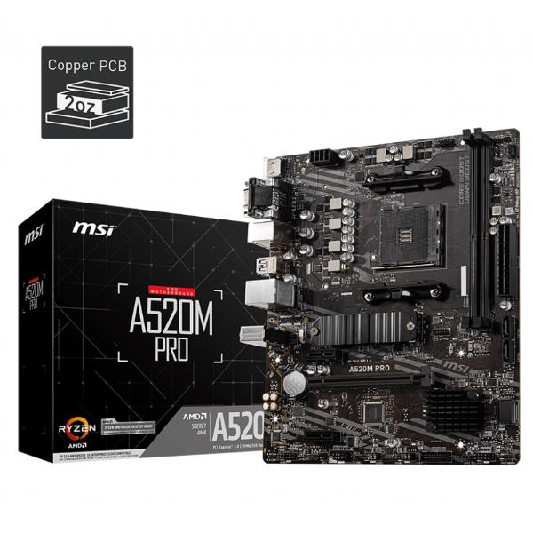 MOTHERBOARD - MAINBOARD A520M PRO