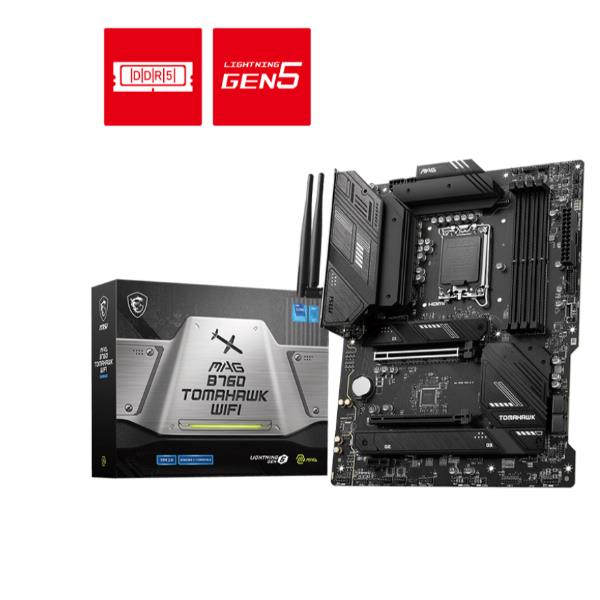 MSI MAG B760 TOMAHAWK WIFI - Scheda madre …