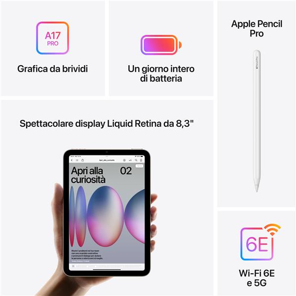 Apple iPad mini A17 Pro Wi-Fi + Cellular …
