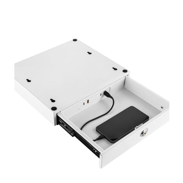FELLOWES DESK TRAY 300X275X50MM BIANCO