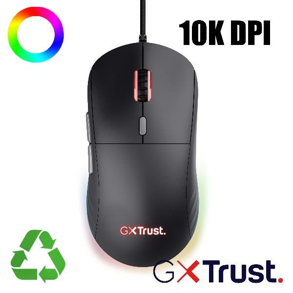 Trust MOUSE GAMING RGB ULTRA LEGGERO 55% PLASTICA …