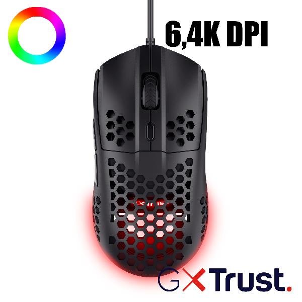 Trust HELOX MOUSE GAMING ULTRALEGGERO GXT 928 - …