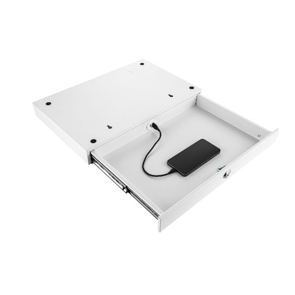 FELLOWES DESK TRAY 447X300X50MM BIANCO