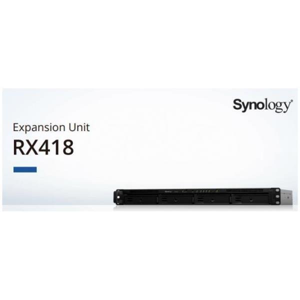 Synology RX418 Expansion Unit - Contenitore memoria - …