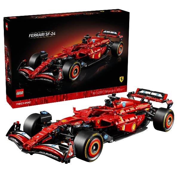 LEGO TECHNIC MONOPOSTO F1 FERRARI SF-24 SCALA 1:8 …