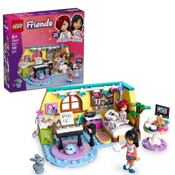 LEGO FRIENDS LA CAMERETTA DI PAISLEYCON 2 PERSONAGGI …