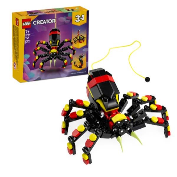 LEGO CREATOR 3 IN 1 ANIMALI SELVATICI RAGNO …