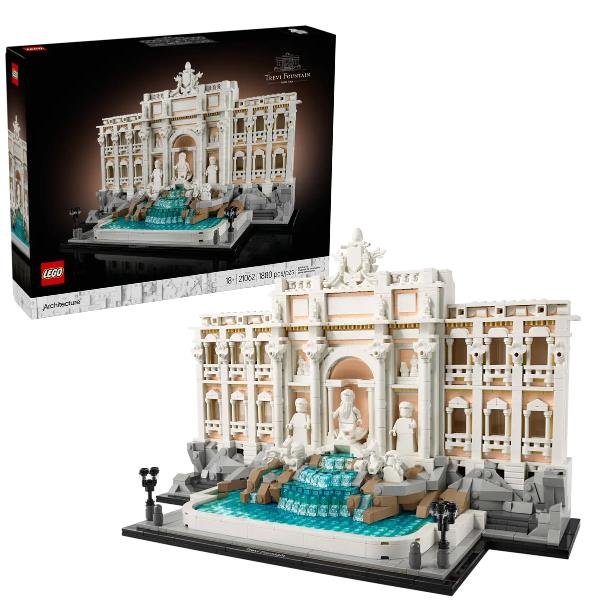 LEGO ARCHITECTURE FONTANA DI TREVI KIT DI MODELLISMO …