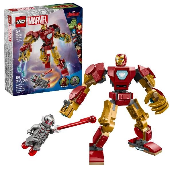 LEGO MARVEL MECH DI IRON MAN CONTRO ULTRON …