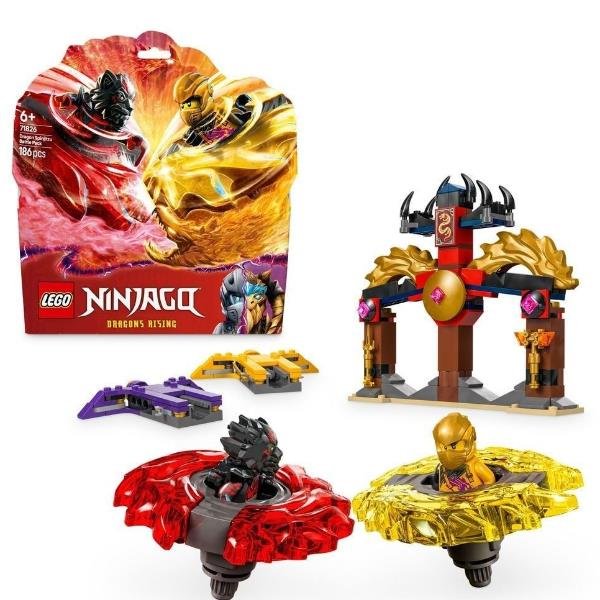 LEGO NINJAGO BATTLE PACK DRAGHI DELLO SPINJITZU TEMPIO …