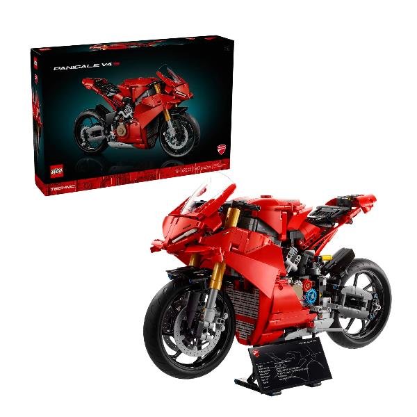 LEGO TECNIC MOTOCICLETTA DUCATI PANIGALE V4 S MODELLINO …