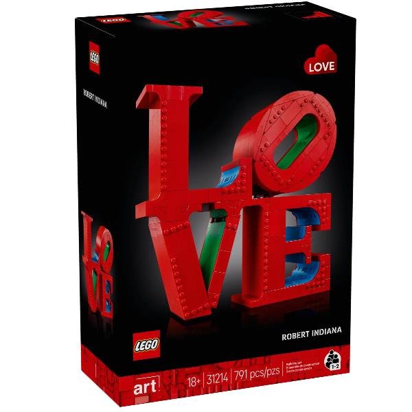 LEGO ART LOVE MODELLINO DA COSTRUIRE KIT MODELLISMO …