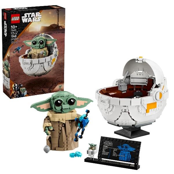 LEGO STAR WARS GROGU E CARROZZINA CON RANA …