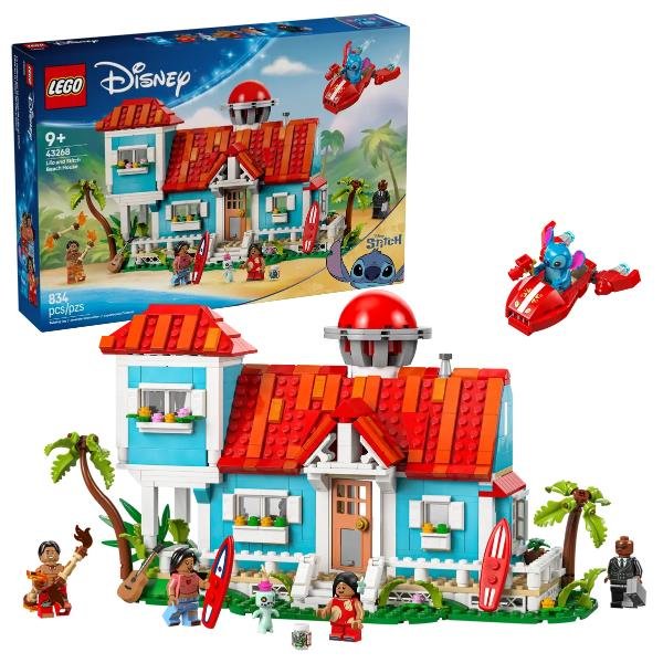 LEGO DISNEY CASA SULLA SPIAGGIA DI LILO E …