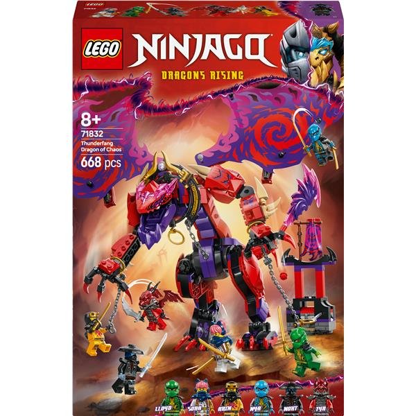 LEGO NINJAGO THUNDERFANG IL DRAGO DEL CAOS ACTION …