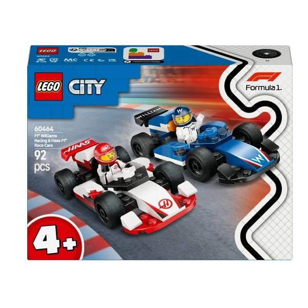 LEGO CITY MONOPOSTO WILLIAMS RACING HAAS F1 MODELLINI …