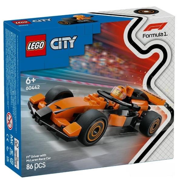 LEGO CITY PILOTA E MONOPOSTO MCLAREN F1 CON …