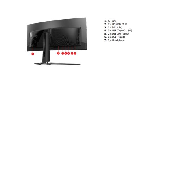 Monitor Desktop - MAG 341CQP QD-OLED