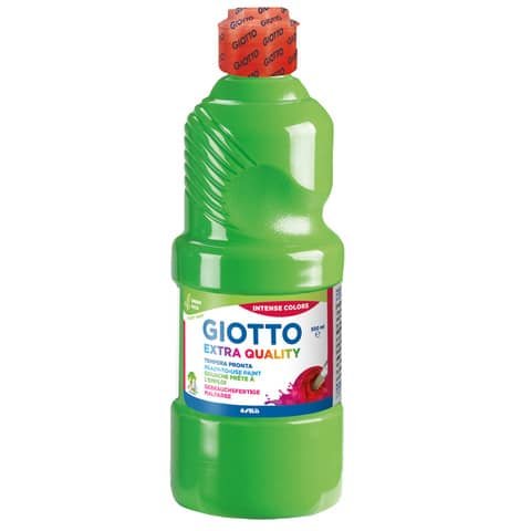 GIOTTO TEMPERA PRONTA FLACONE DA 500 ML VERDE …