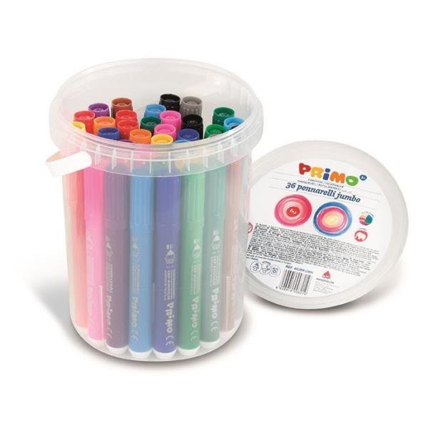 Pennarelli Jumbo - punta ø7,6mm - colori assortiti …