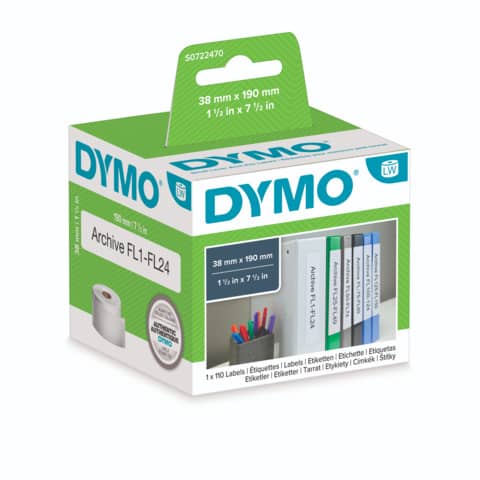 Rotolo 110 etichette LW 990180 - 38 x …