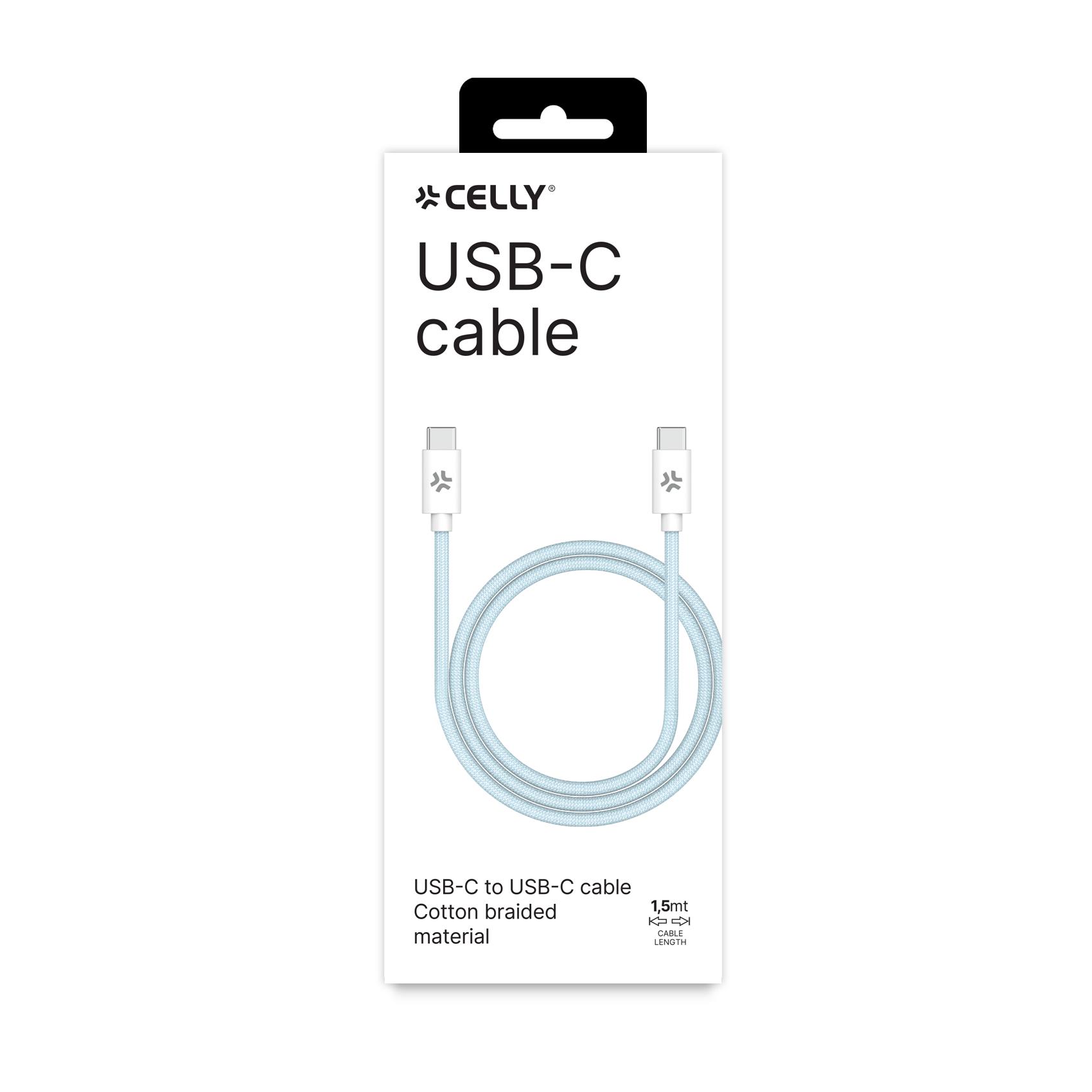 =>>USB-C TO USB-C 1.5M LB COTTON