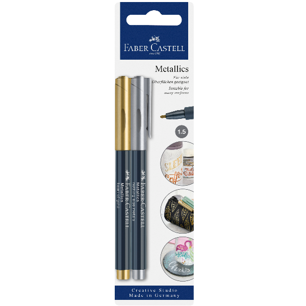 Faber-Castell Metallics - Marcatore - heart of gold, …