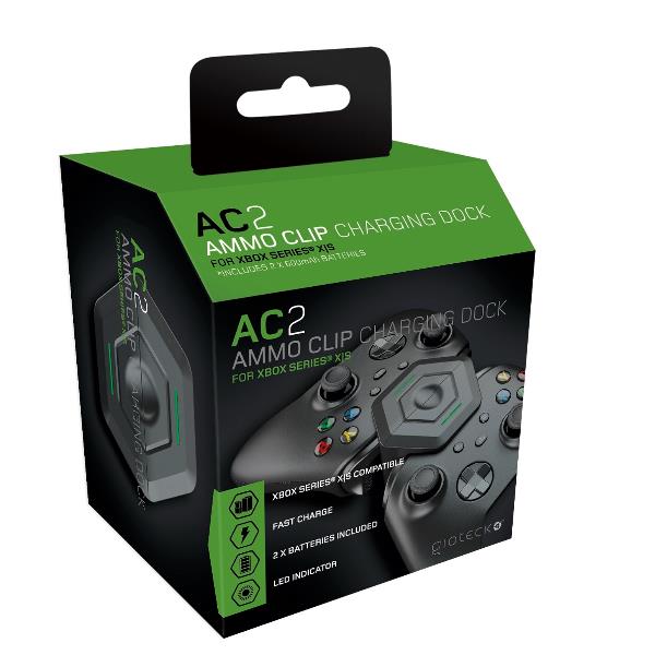 Gioteck AC2 - Stazione di ricarica + batteria …