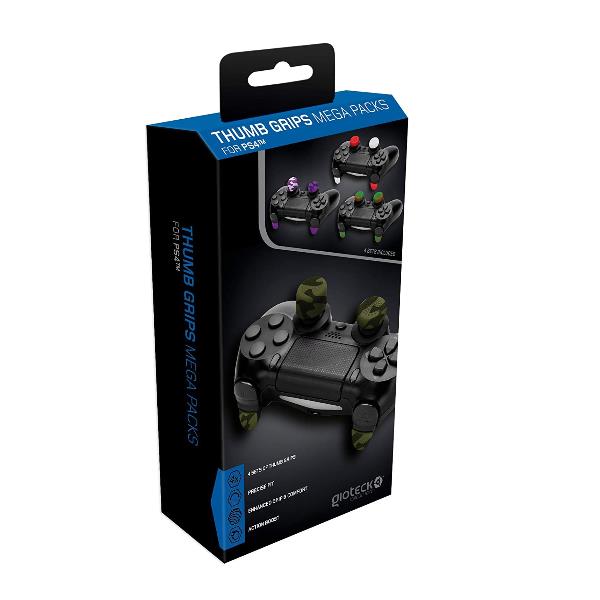 GIOTECK PS4 THUMB GRIPS MEGA PACK 4 PAIA …