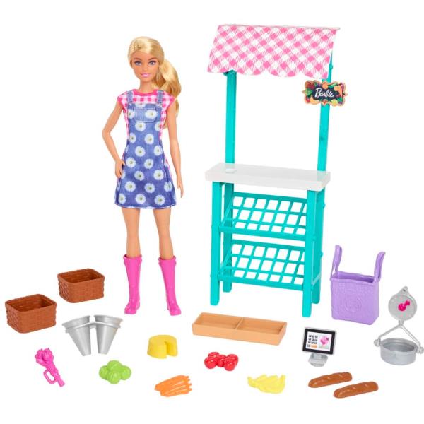 Barbie Career - Farmers Market Playset Caucasian Doll