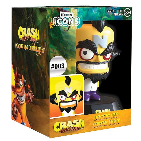 PALADONE PP5228CRV2 LAMPADA DA TAVOLO CRASH BANDICOOOT DOCTOR …