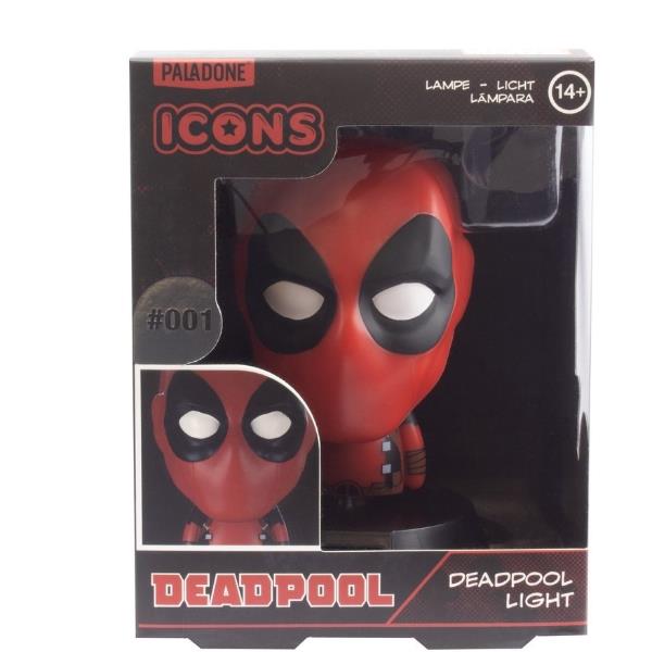 PALADONE PP6374DPL LAMPADA DA TAVOLO DEADPOOL ICON LIGHT …