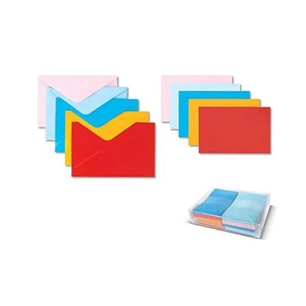 CF 100 BIGLIETTI + 100 BUSTE 7X11CM FORMATO …