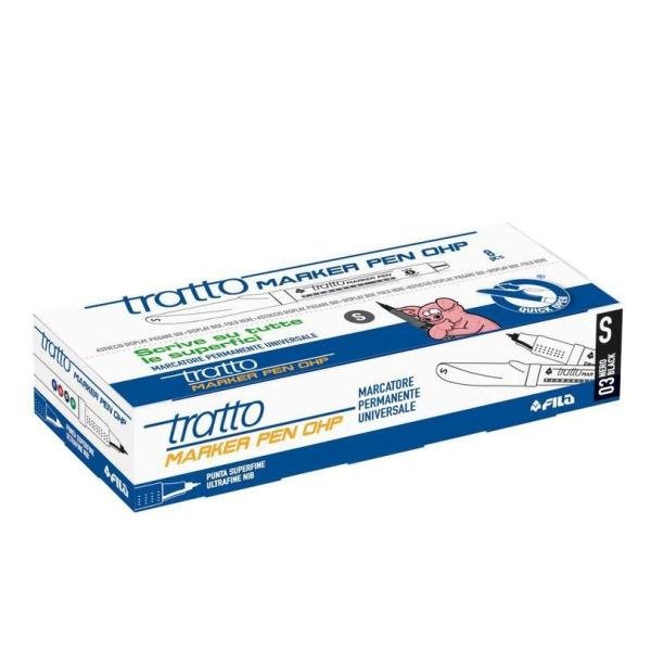 ASTUCCIO 8 PZ TRATTO CD MARK OHP NERO …