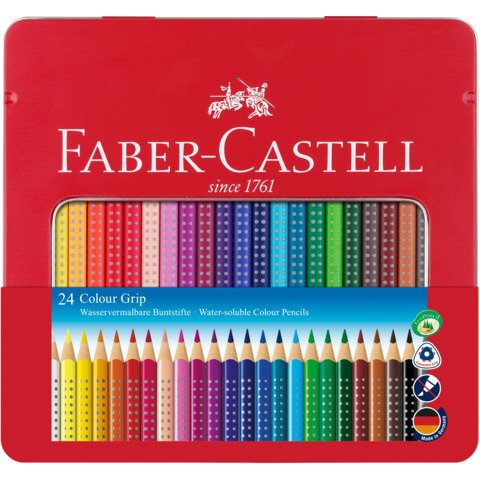Matite colorate Colour Grip - acquerellabili - Faber-Castell …